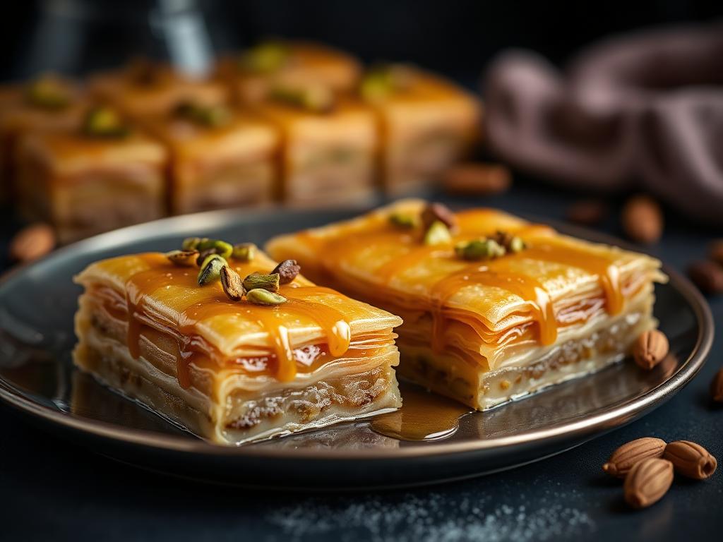 Dessert dish